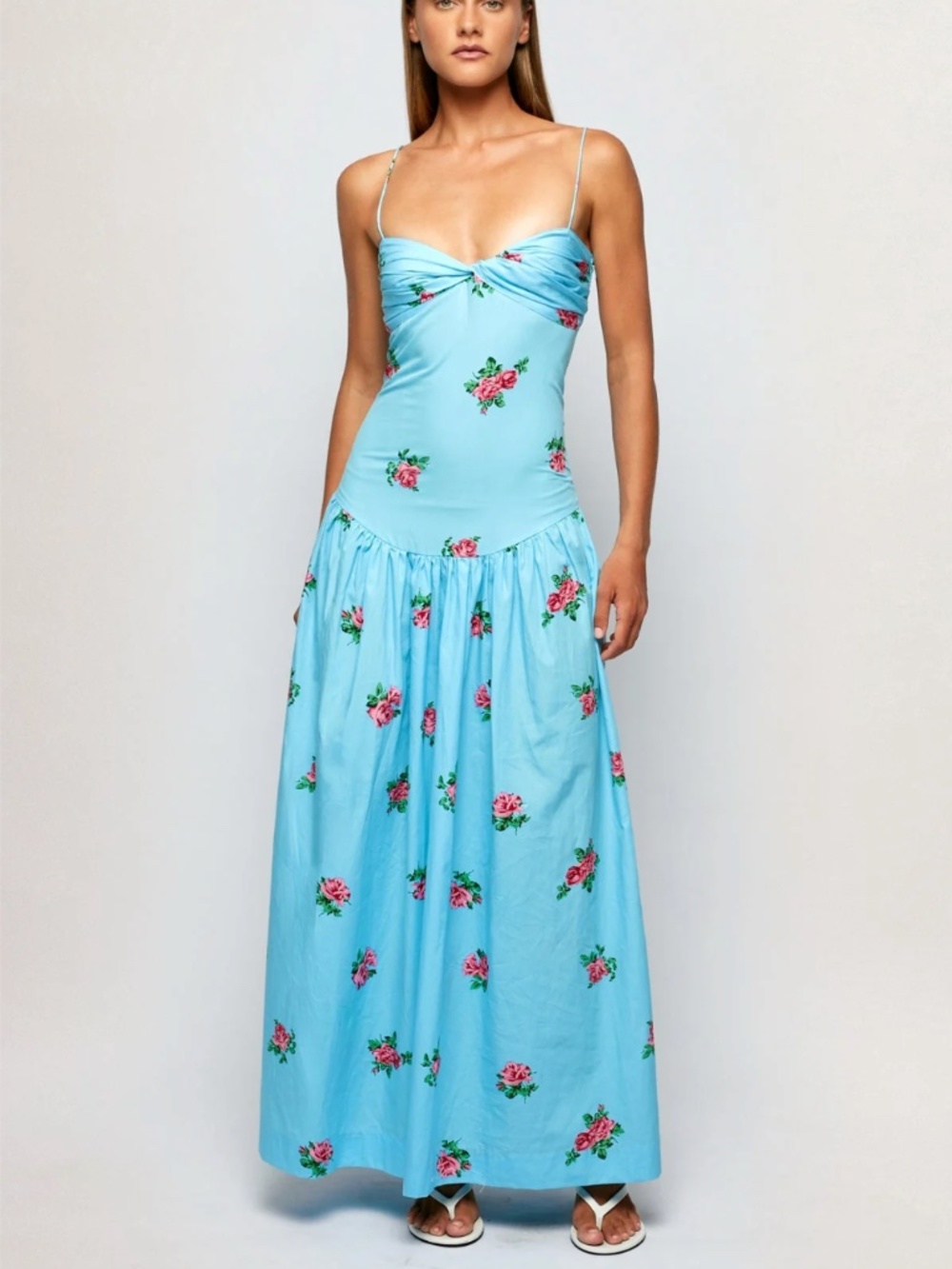 S/W/F Fitted Midi in Love Language (NWT)